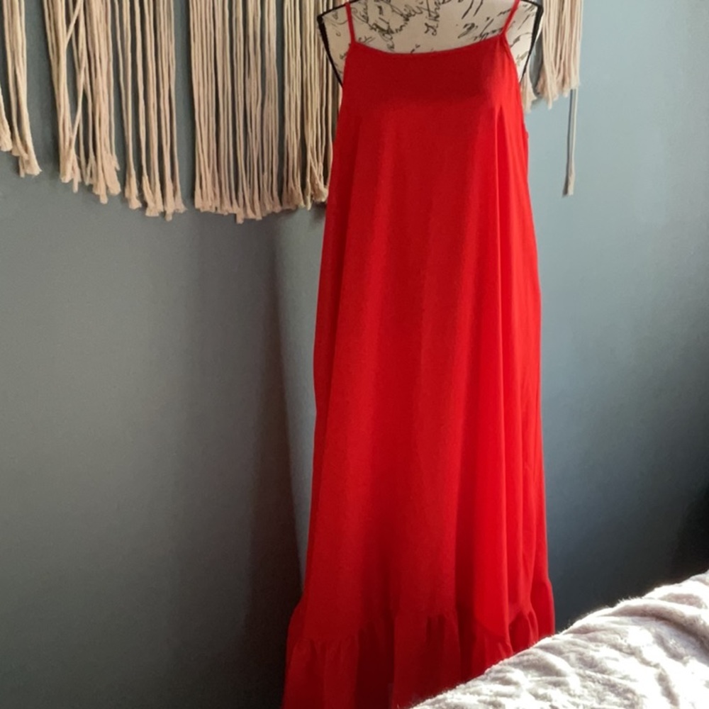 Elegant Red Women's Skirt